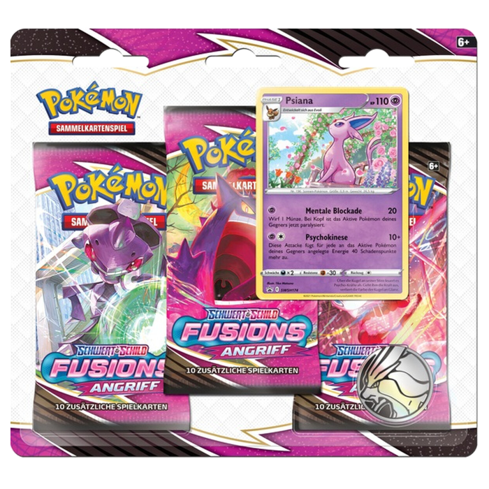 Fusions Angriff 3 Pack Blister Psiana Deutsch