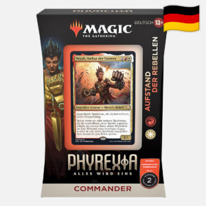 Magic The Gathering Phyrexia Commander Deck Aufstand Der Rebellen Deutsch