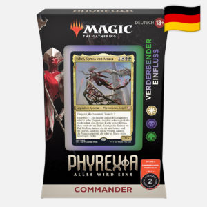 Magic The Gathering Phyrexia Commander Deck Verderbender Einfluss Deutsch