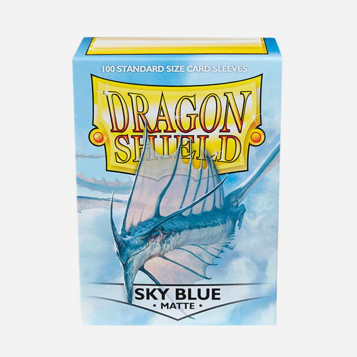 Dragon Shield Normal Size - Matte - Sky Blue